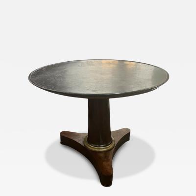 19th Century Empire Pedestal Table