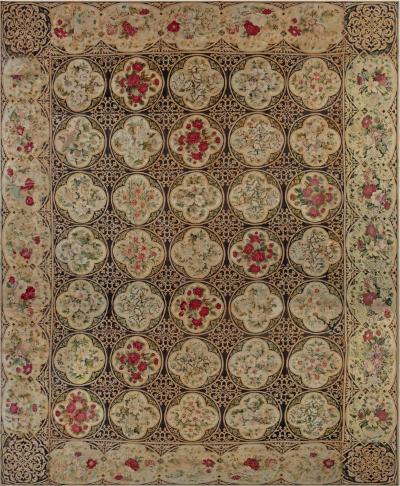 19th Century English Botanic Needlework Size Adjusted 