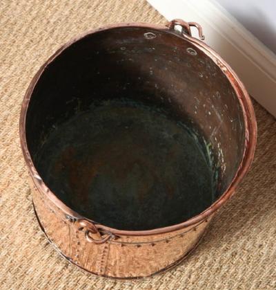 19th Century English Copper Apple Kettle