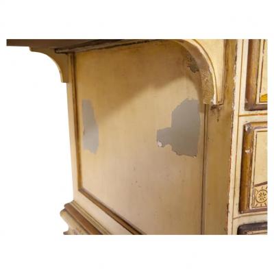 19th Century English George III Chinoiserie Bureau