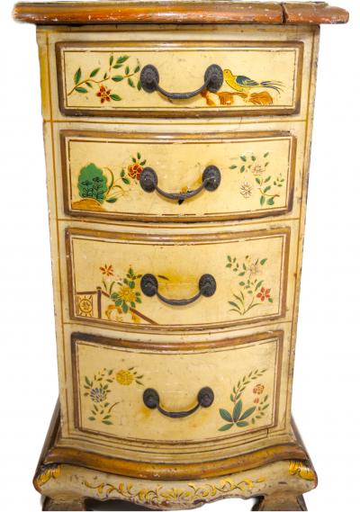 19th Century English George III Chinoiserie Bureau