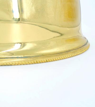 19th Century English Gilt Washed Silverplate Meat Dome by William Hutton Sons