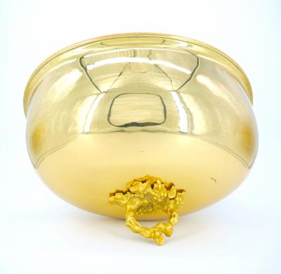 19th Century English Gilt Washed Silverplate Meat Dome by William Hutton Sons