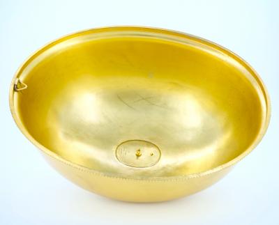 19th Century English Gilt Washed Silverplate Meat Dome by William Hutton Sons