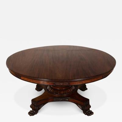 19th Century English Mahogany Centre Table