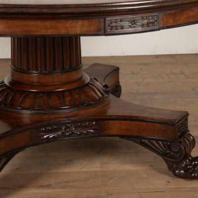 19th Century English Mahogany Centre Table