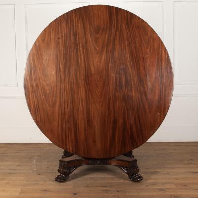 19th Century English Mahogany Centre Table