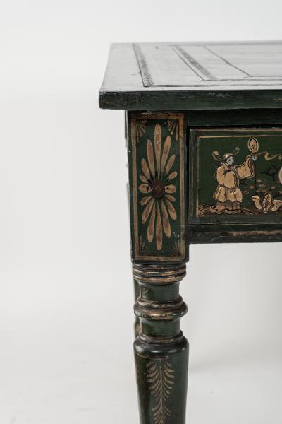 19th Century English Regency Chinoiserie Library Desk or Table
