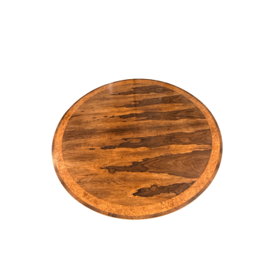 19th Century English Regency Rosewood Tilt Top Center Table