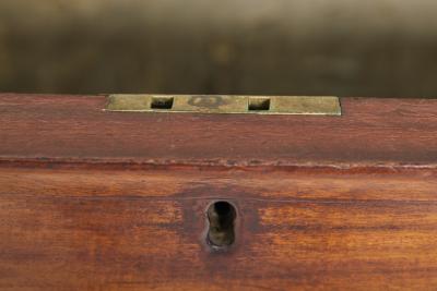 19th Century English Regency Sarcophagus Wine Cellarette