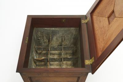 19th Century English Regency Sarcophagus Wine Cellarette