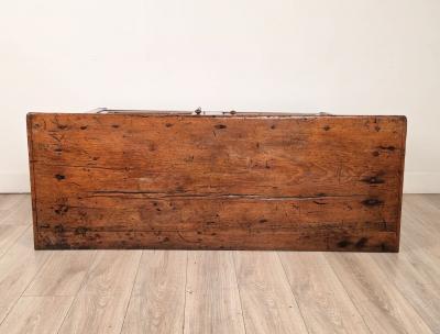 19th Century English Rustic Pine Sideboard Cabinet