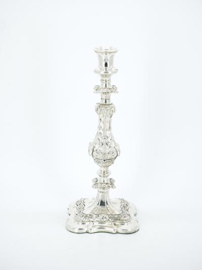 19th Century English Sheffield Silver Plated Five Light Convertible Candelabra