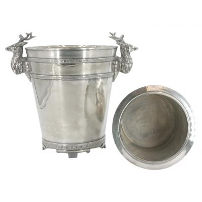 19th Century English Silver Plate Wine Cooler