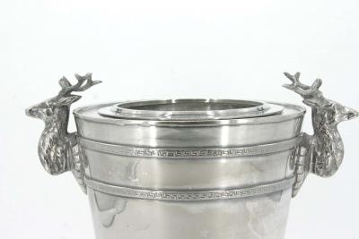 19th Century English Silver Plate Wine Cooler