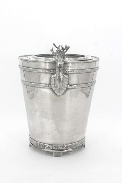 19th Century English Silver Plate Wine Cooler