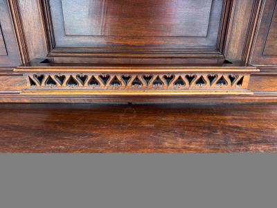 19th Century European Walnut High Relief Carved Renaissance Revival Sideboard