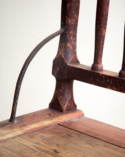 19th Century Folk Art Convertible Chair Table