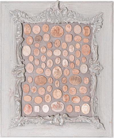 19th Century Framed Italian Cameos