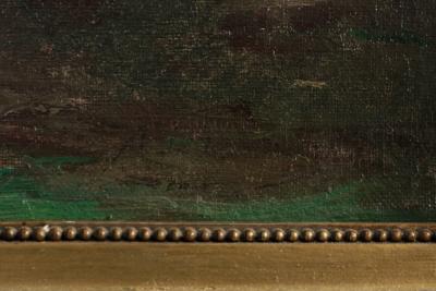 19th Century French Barbizon School Painting of a Forest Path