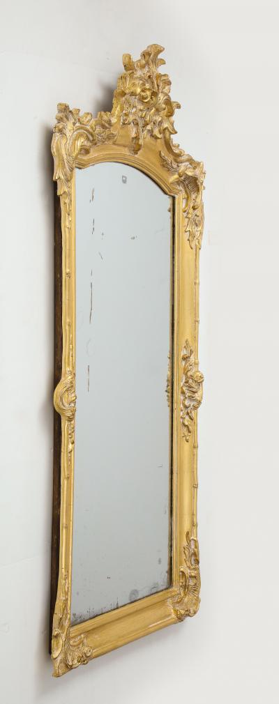 19th Century French Carved Gilded Mirror