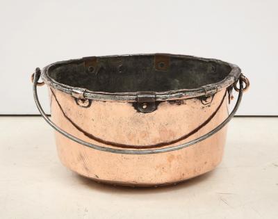 19th Century French Copper Pail
