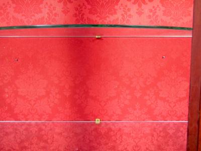 19th Century French Demilune Vitrine Display Cabinet