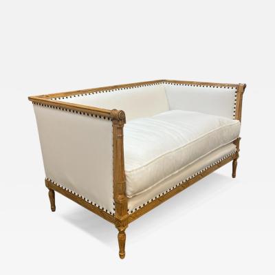 19th Century French Directoire Settee
