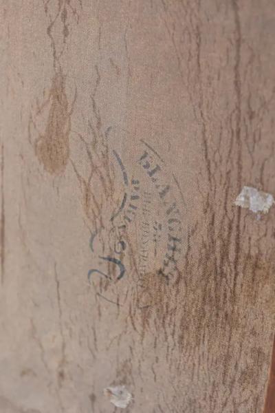 19th Century French Dog Painting