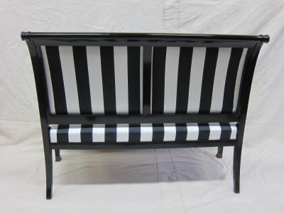 19th Century French Empire Sofa Bench Settee