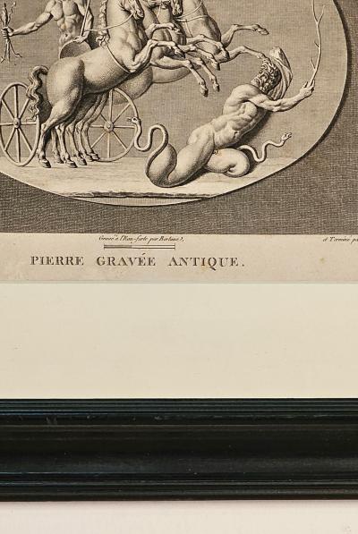 19th Century French Engraving of Mythological Scene