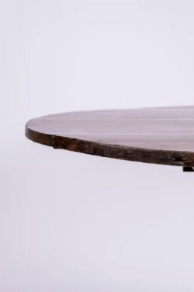 19th Century French Flip Top Wine Table