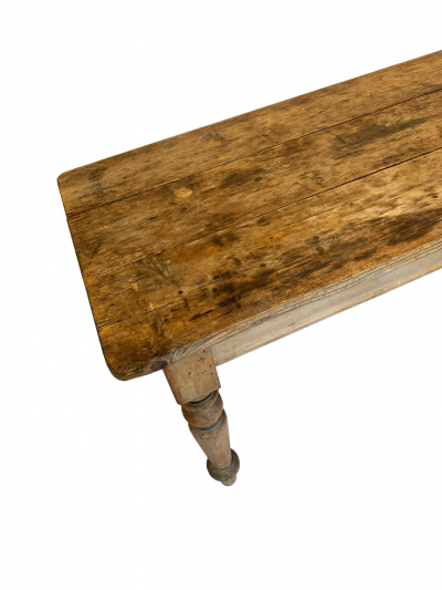 19th Century French Louis Philippe Farm Pine Table