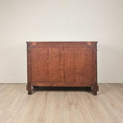 19th Century French Louis Philippe Two Drawer Cabinet Two Available