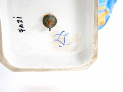 19th Century French Louis XV Sevres Style Bleu Celeste Vases with Covers