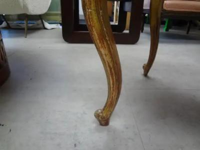 19th Century French Louis XV Style Giltwood Bench