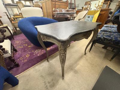 19th Century French Louis XV Style Painted Table