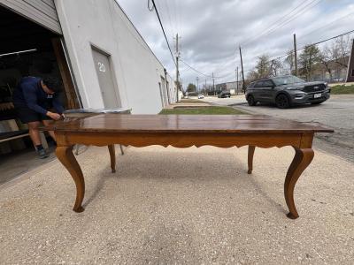19th Century French Louis XV Style Walnut Table