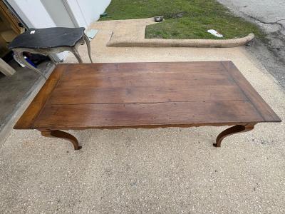 19th Century French Louis XV Style Walnut Table