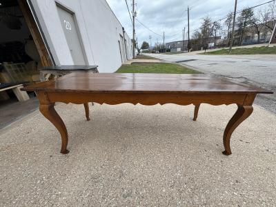 19th Century French Louis XV Style Walnut Table