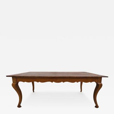 19th Century French Louis XV Style Walnut Table