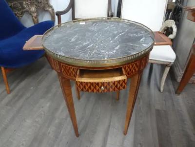 19th Century French Louis XVI Style Bouillotte Table