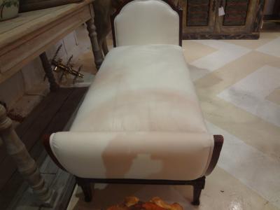 19th Century French Louis XVI Style Chaise Lounge