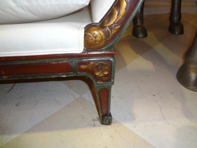 19th Century French Louis XVI Style Chaise Lounge
