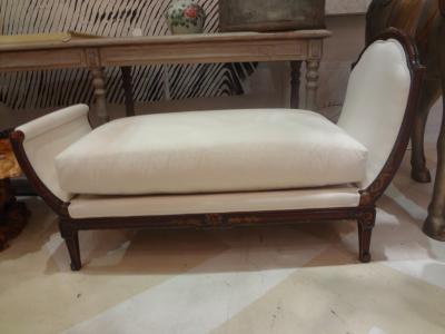 19th Century French Louis XVI Style Chaise Lounge