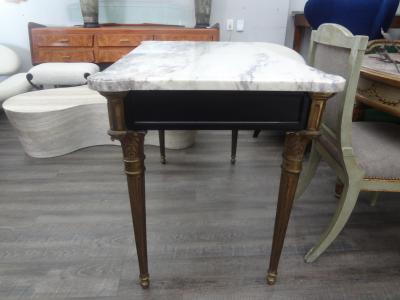 19th Century French Louis XVI Style Ebonized Desk