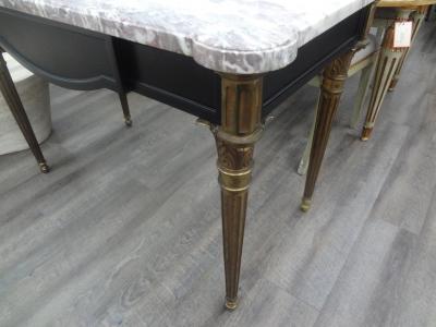 19th Century French Louis XVI Style Ebonized Desk