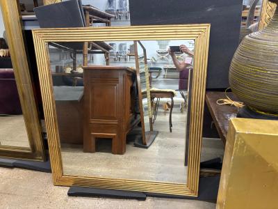 19th Century French Louis XVI Style Giltwood Mirror