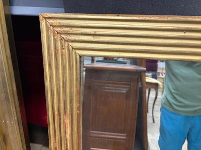 19th Century French Louis XVI Style Giltwood Mirror