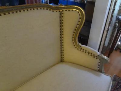 19th Century French Louis XVI Style Loveseat